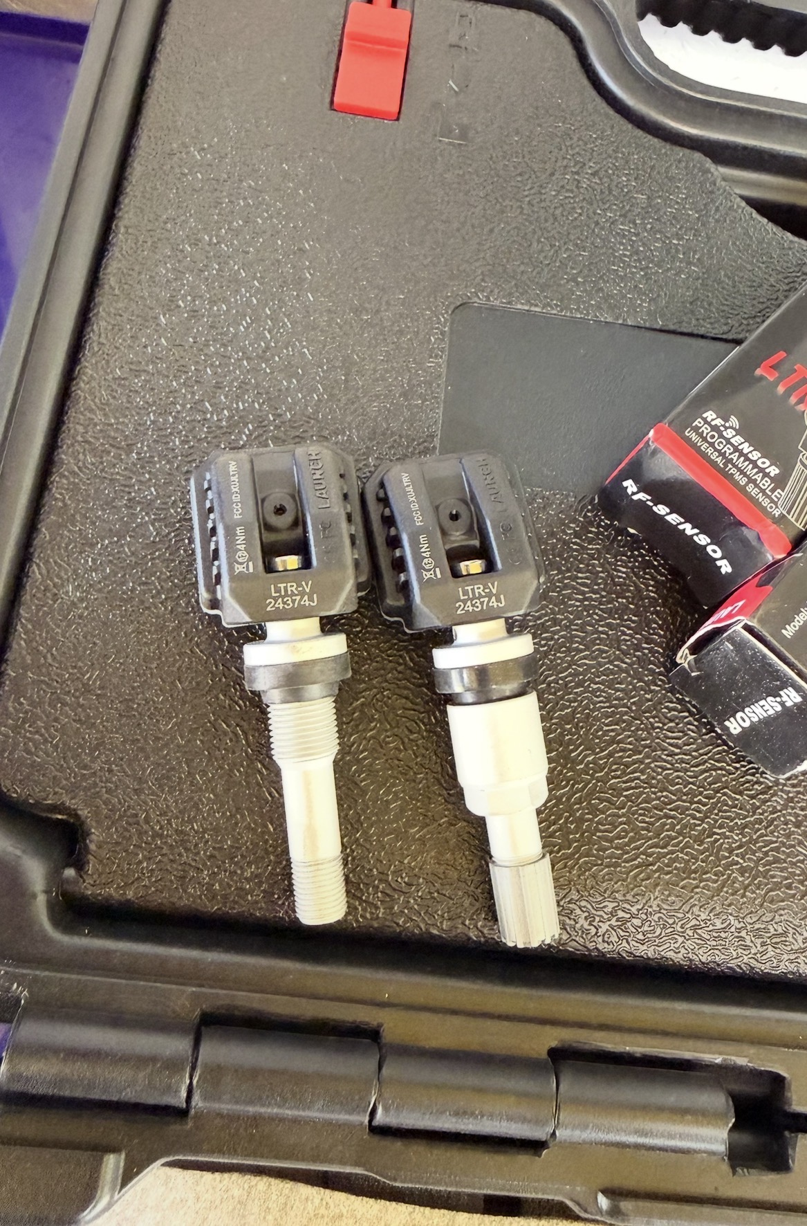 TPMS sensor close-up